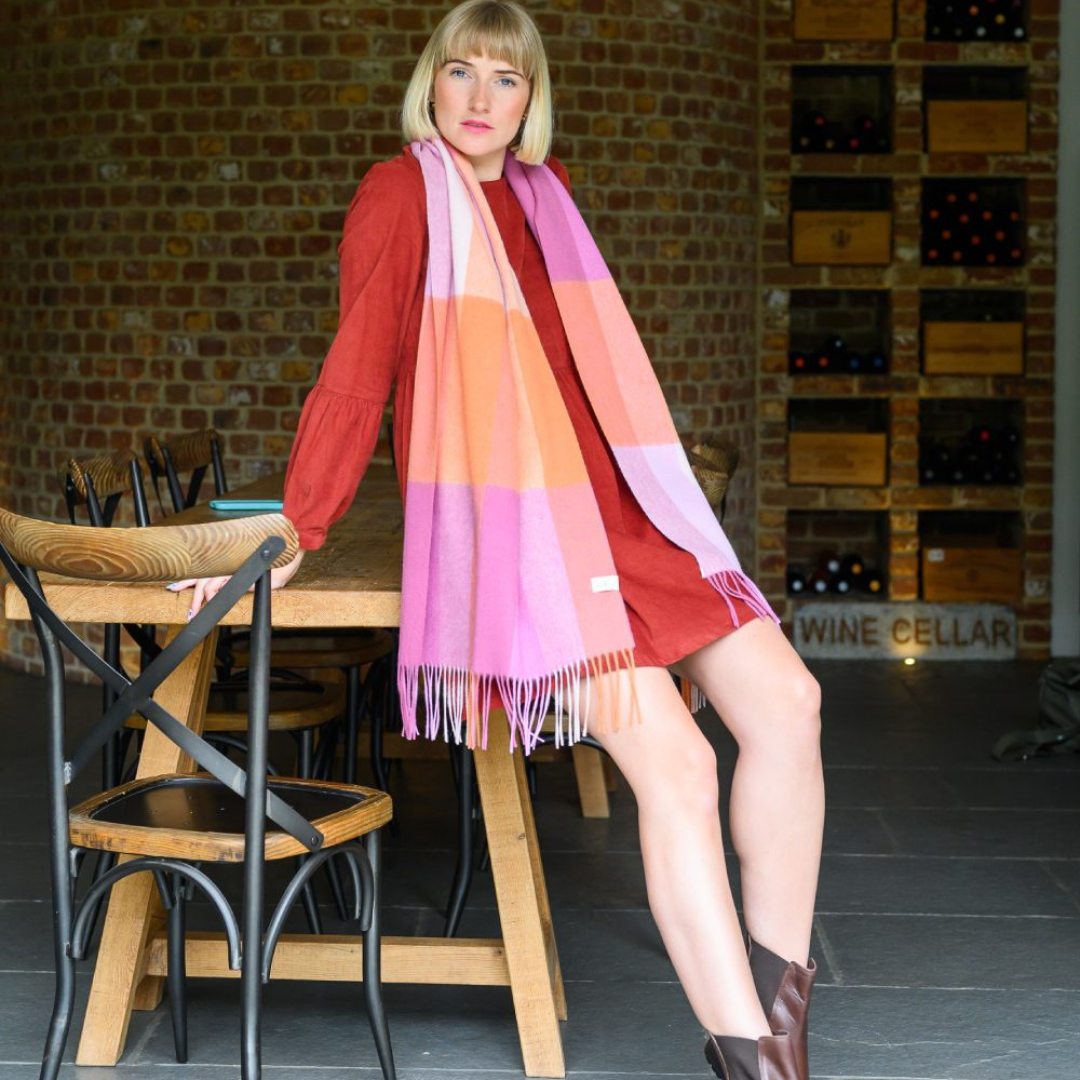 Pink Crush scarf