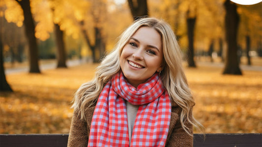 Red Lambswool Scarves