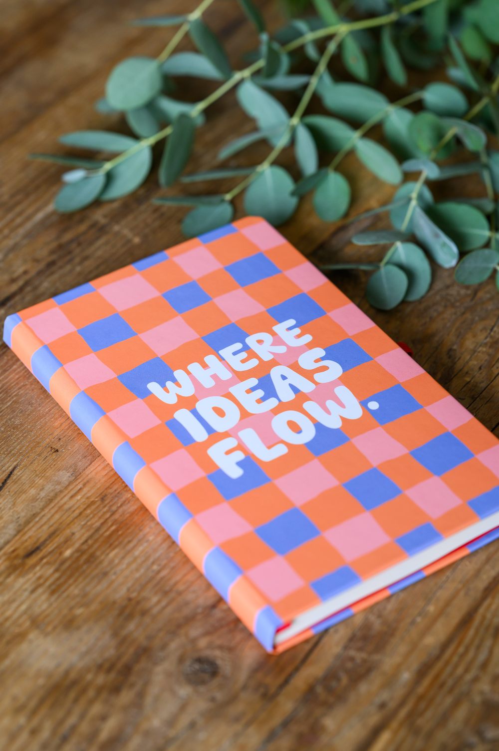 Ideas Flow Checkered Journal