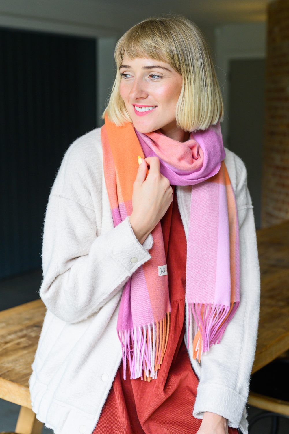 Pink Crush scarf