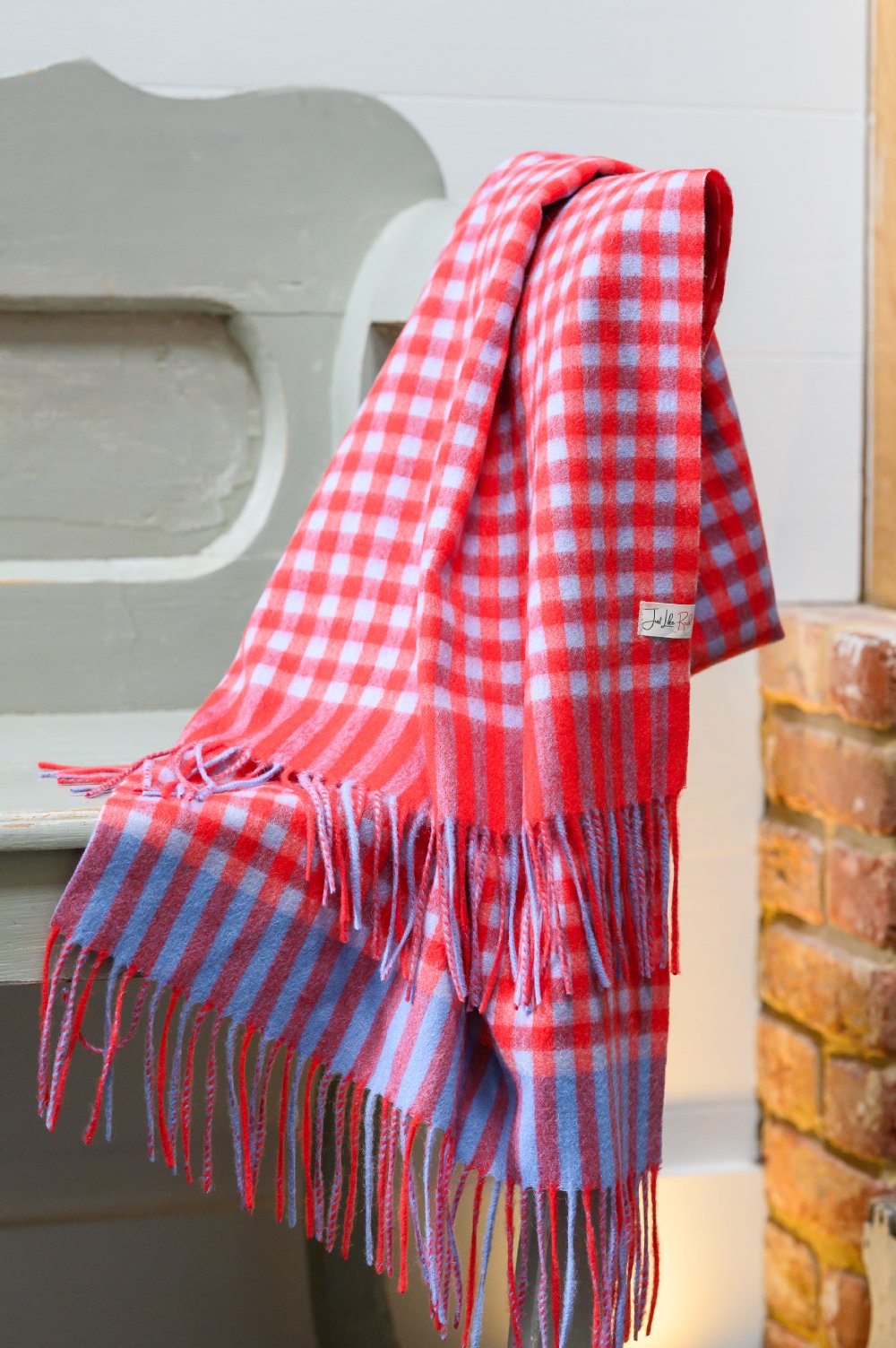 Red Gingham Scarves